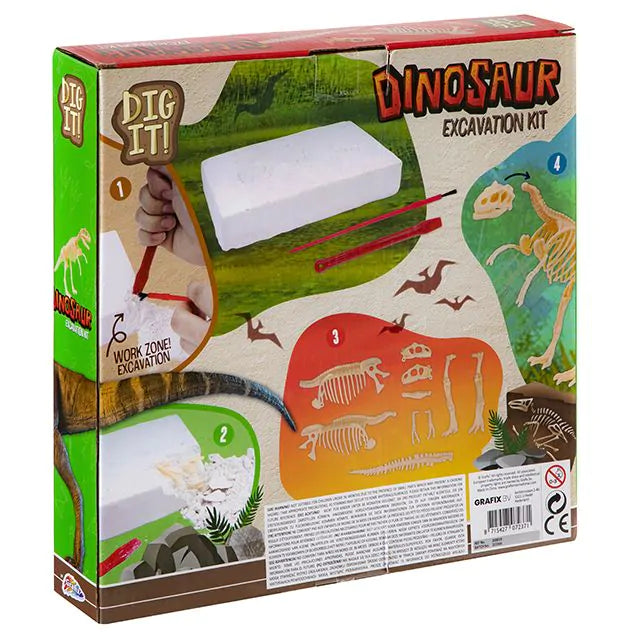 Excavation kit - dino fossiel graaf set - Digit