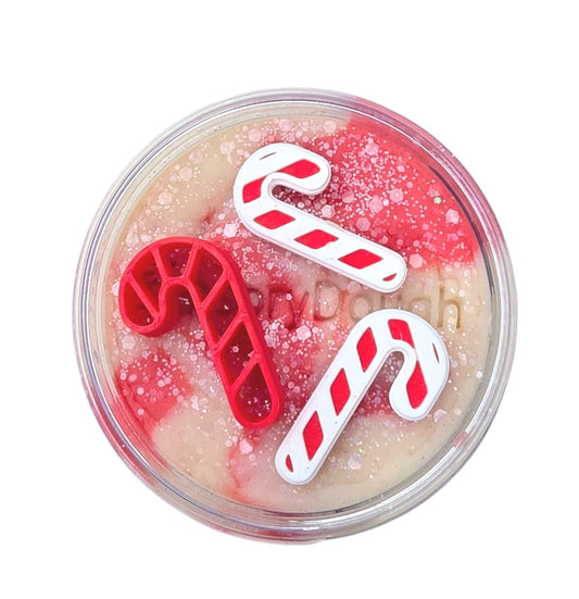 Sensoryfun - Natuurlijke klei Candy cane