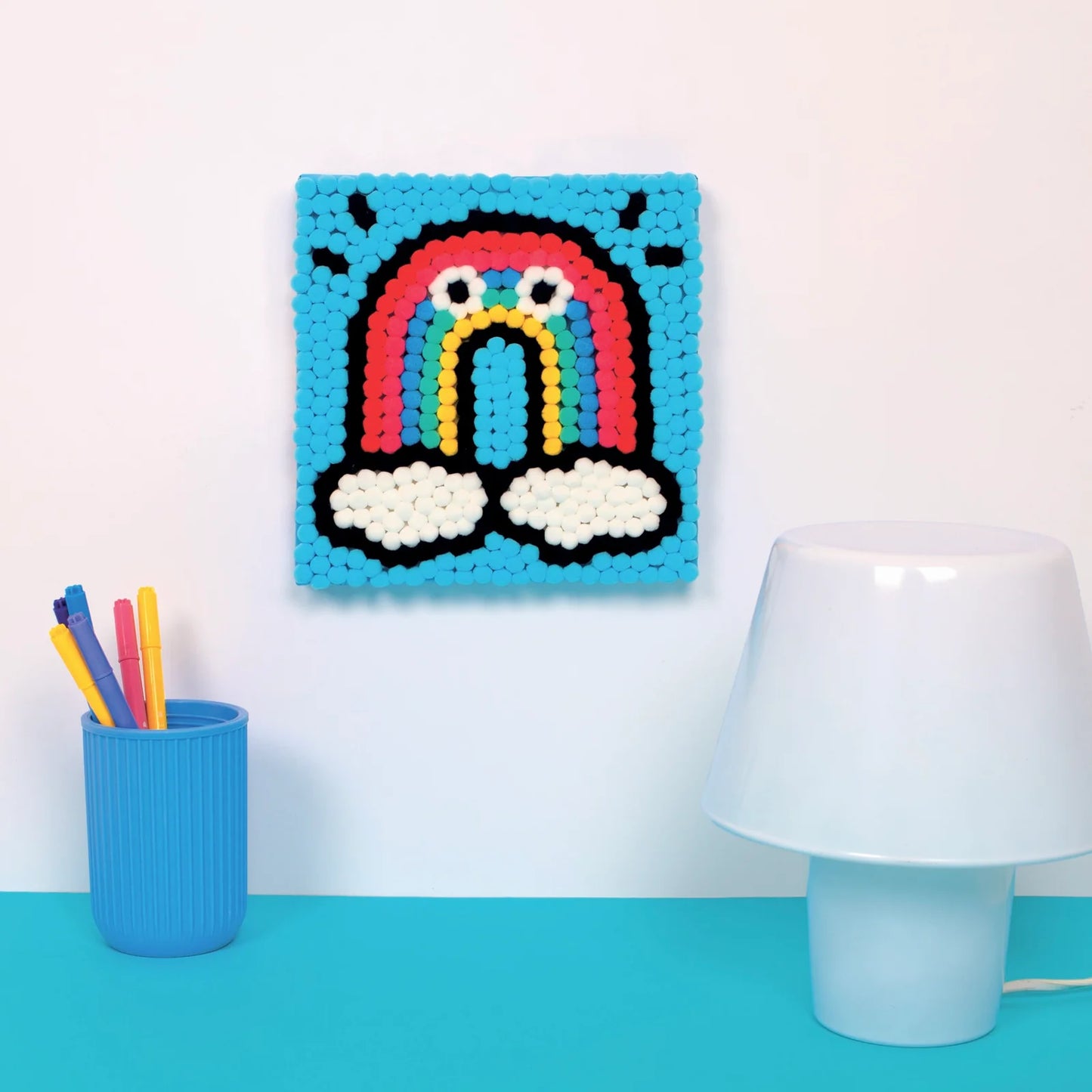 OMY Pom Pom Painting – Regenboog