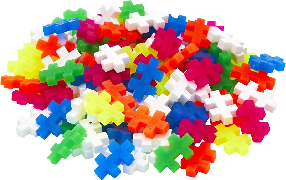 Plus-Plus Tube mini – Eenhoorn (100 stuks)