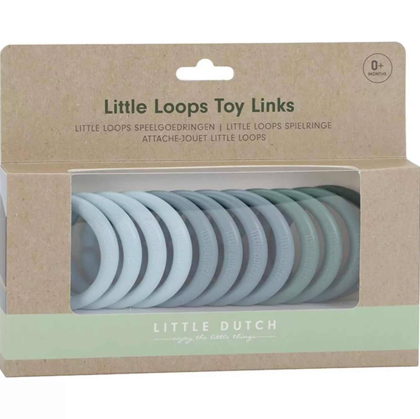 Little Dutch - Speelgoedringen blauw