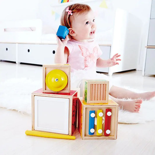 Hape - Houten Stapelbare Muziekset