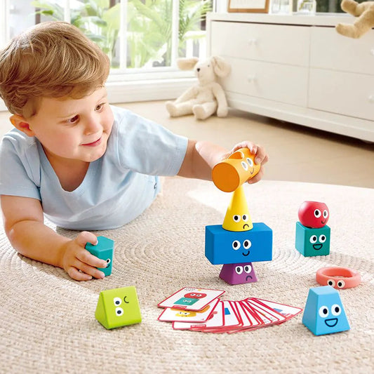 Hape - Montessori Stapel blokken