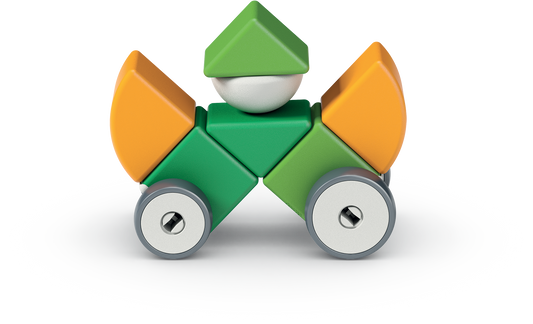 Magicube Geomag Recycled Wheels – Magnetische Bouwset 13-delig