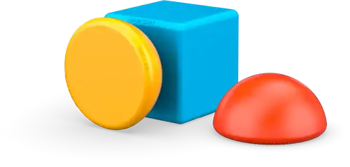 Magneetspeelgoed - geomag magicube recycled stacking – 8-delig