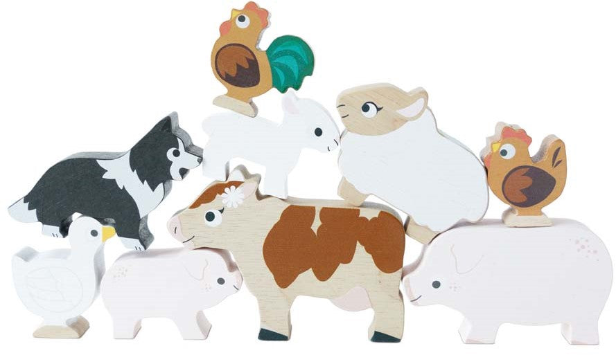 Boerderij stapeldieren van Le Toy Van