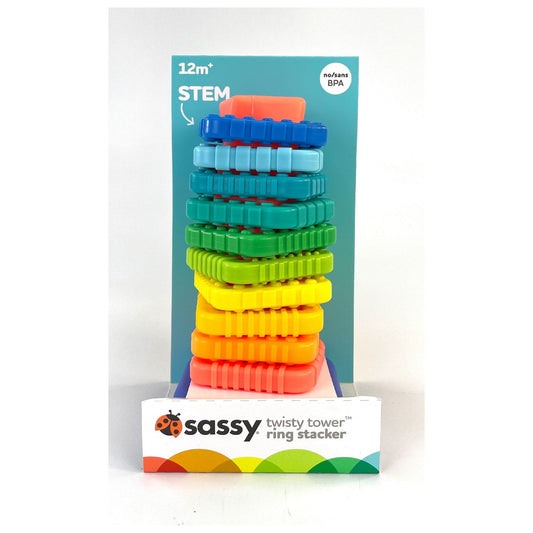 Sassy toys - Twist stapeltoren