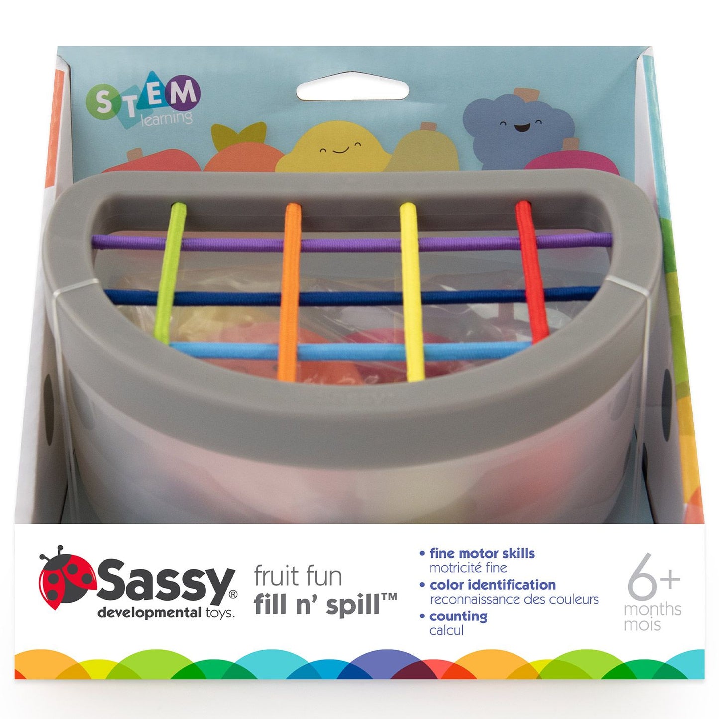 Sassy toys - Fruit Fun Fill & Spill (6m+)