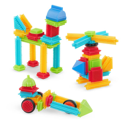 Bristle Blocks bouwplezier – 56-delige set in doos