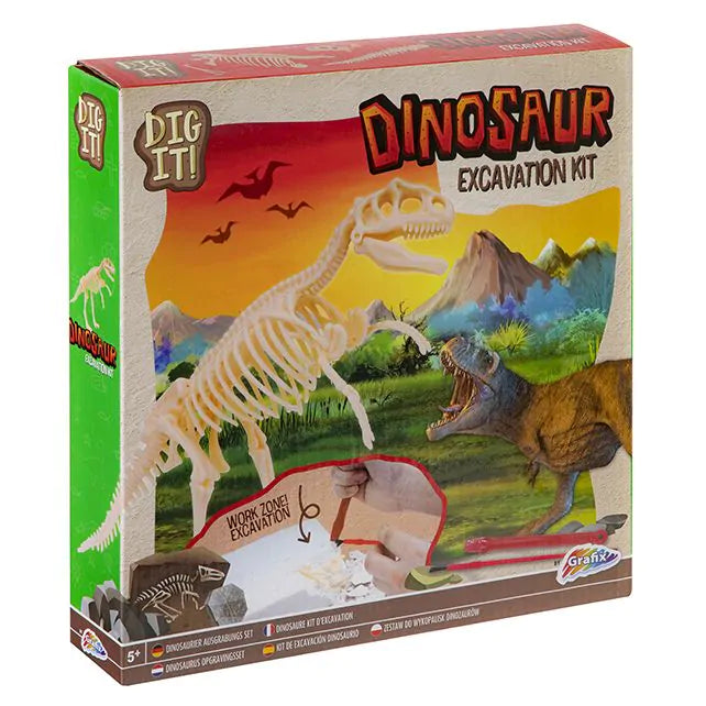 Excavation kit - dino fossiel graaf set - Digit
