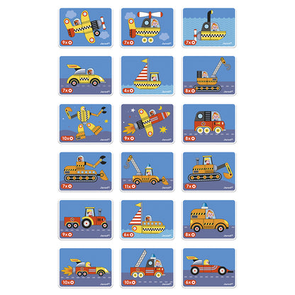 Janod Magnetibook – Racers