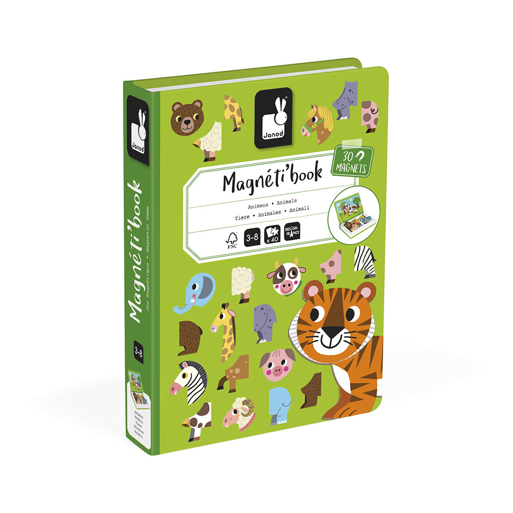 Janod Magnetibook – Dieren
