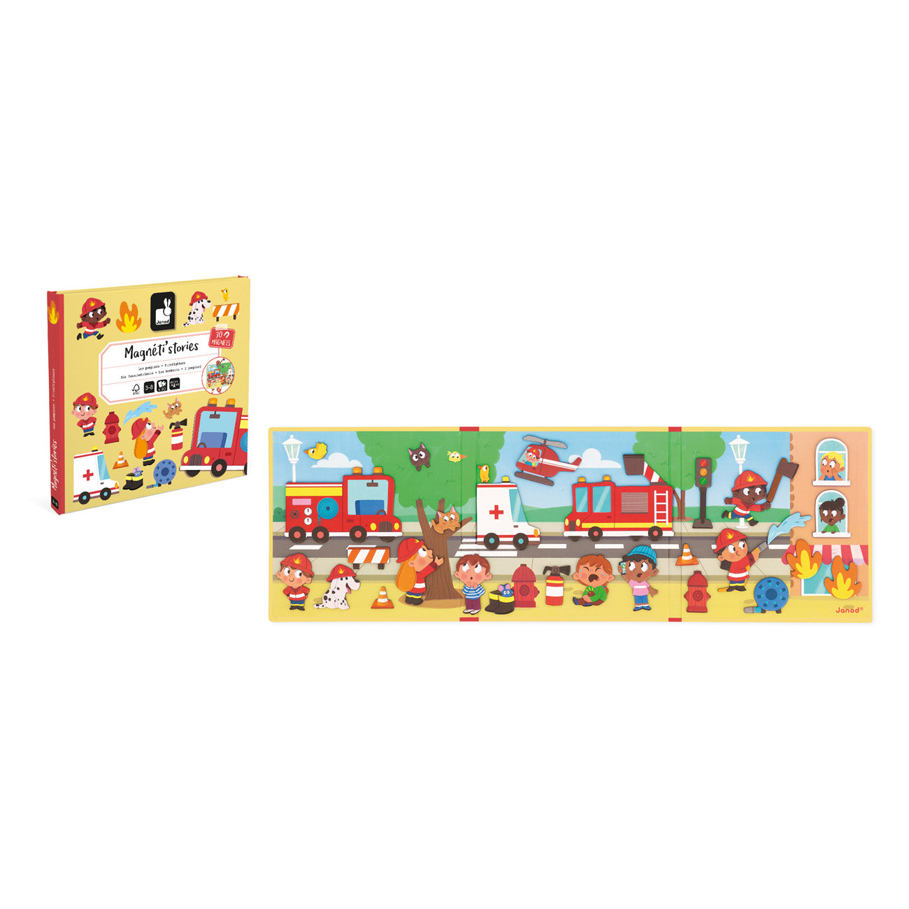 Janod Magneti Stories – Brandweer