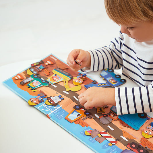 Janod Magneti Stories – Bouwterrein