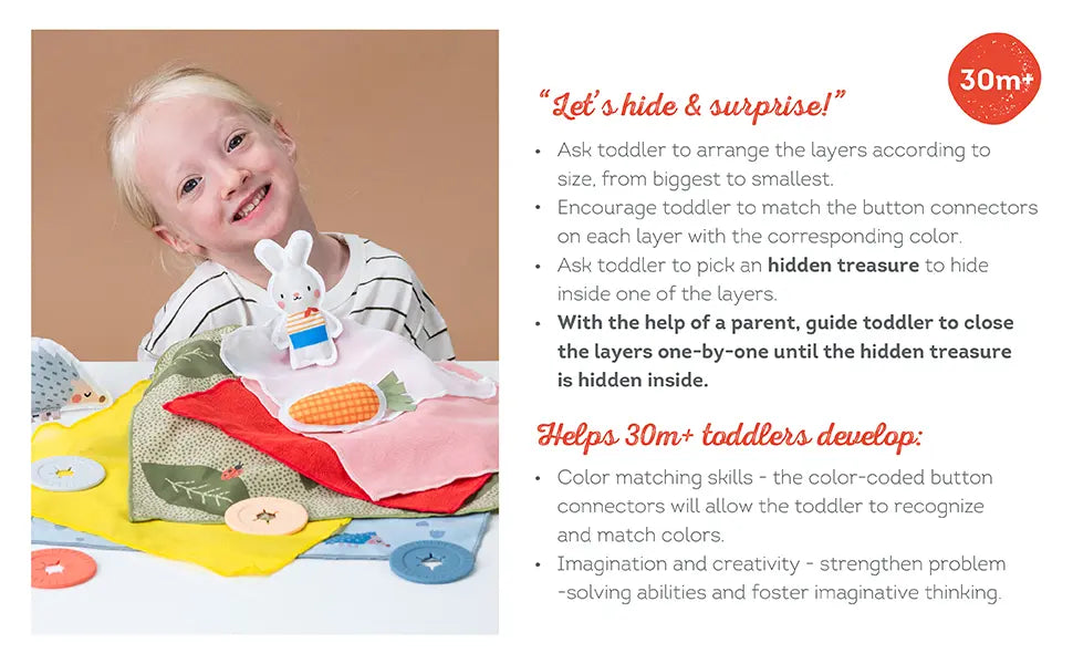 Taf toys – peek-a-boo what’s inside