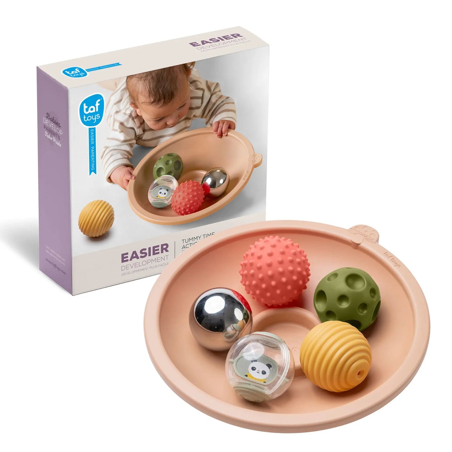 Buiktijd / Tummy Time & sensorische speeltray - Taf Toys