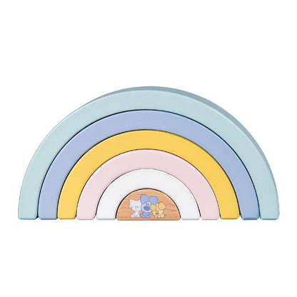 Houten Regenboog – Woezel en Pip