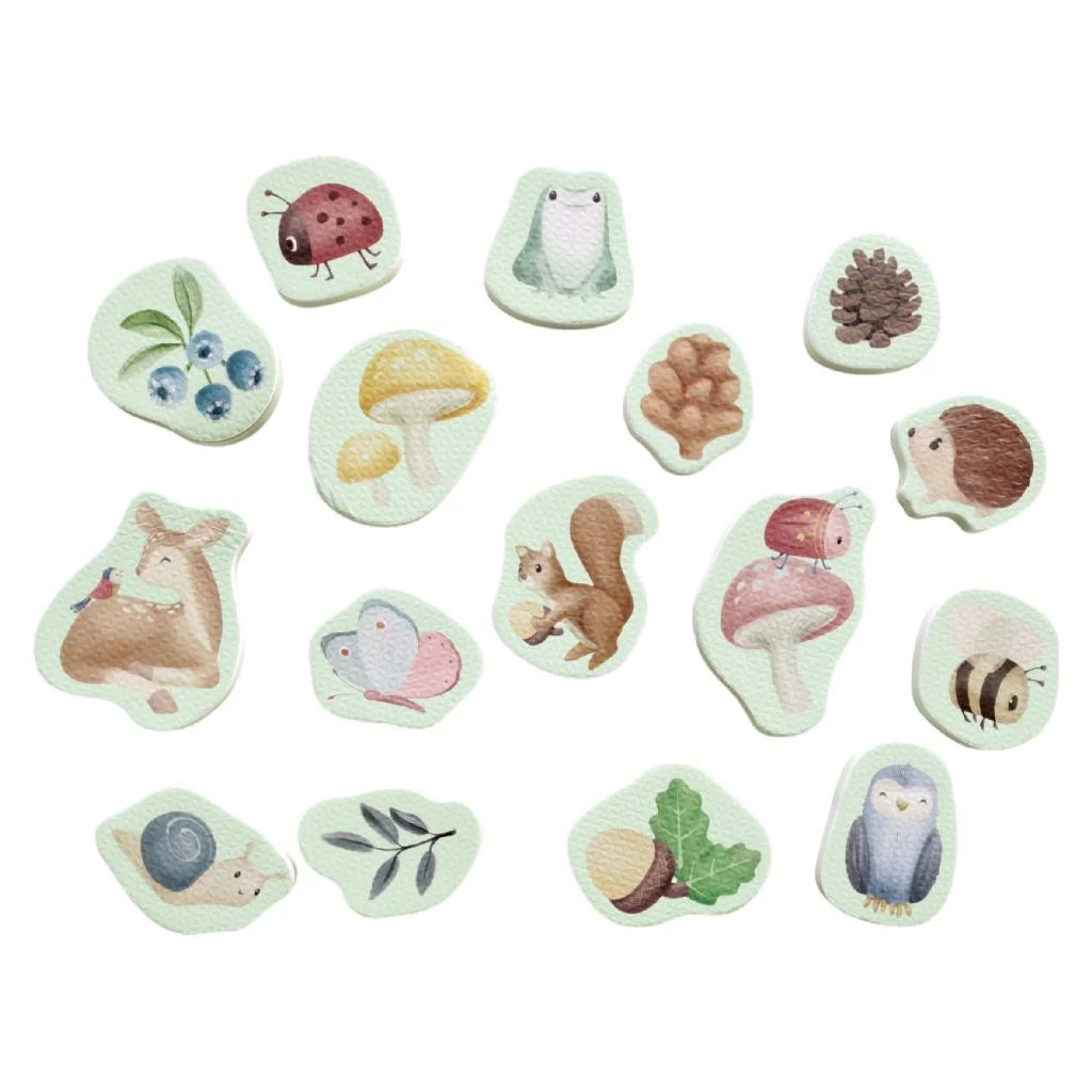 Little Dutch - Bad Foam Figuren – Forest Friends & Fairy Garden