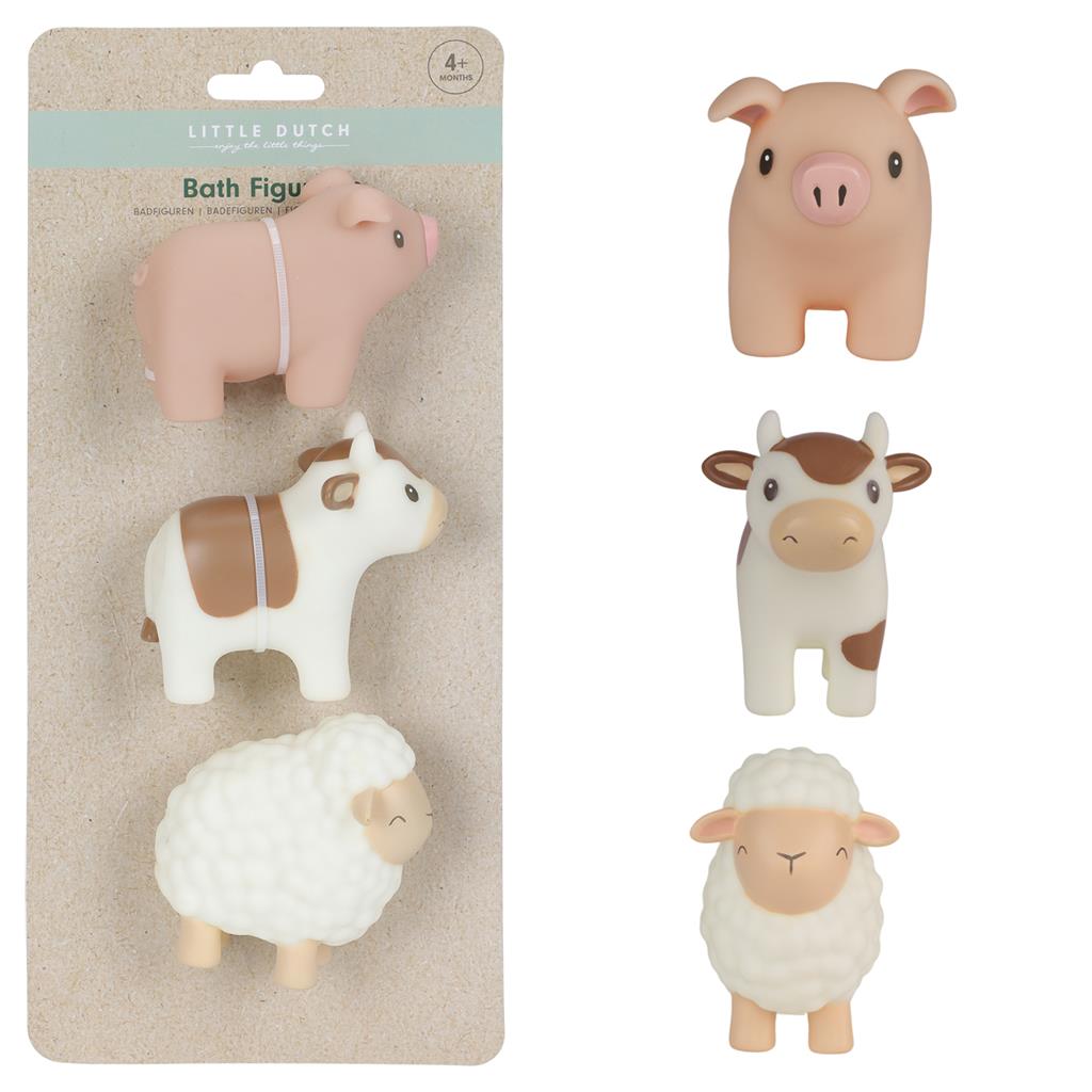 Little Dutch - Farm Bad Figuren Set/3