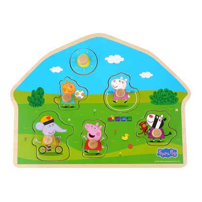 Houten puzzel - Peppa big