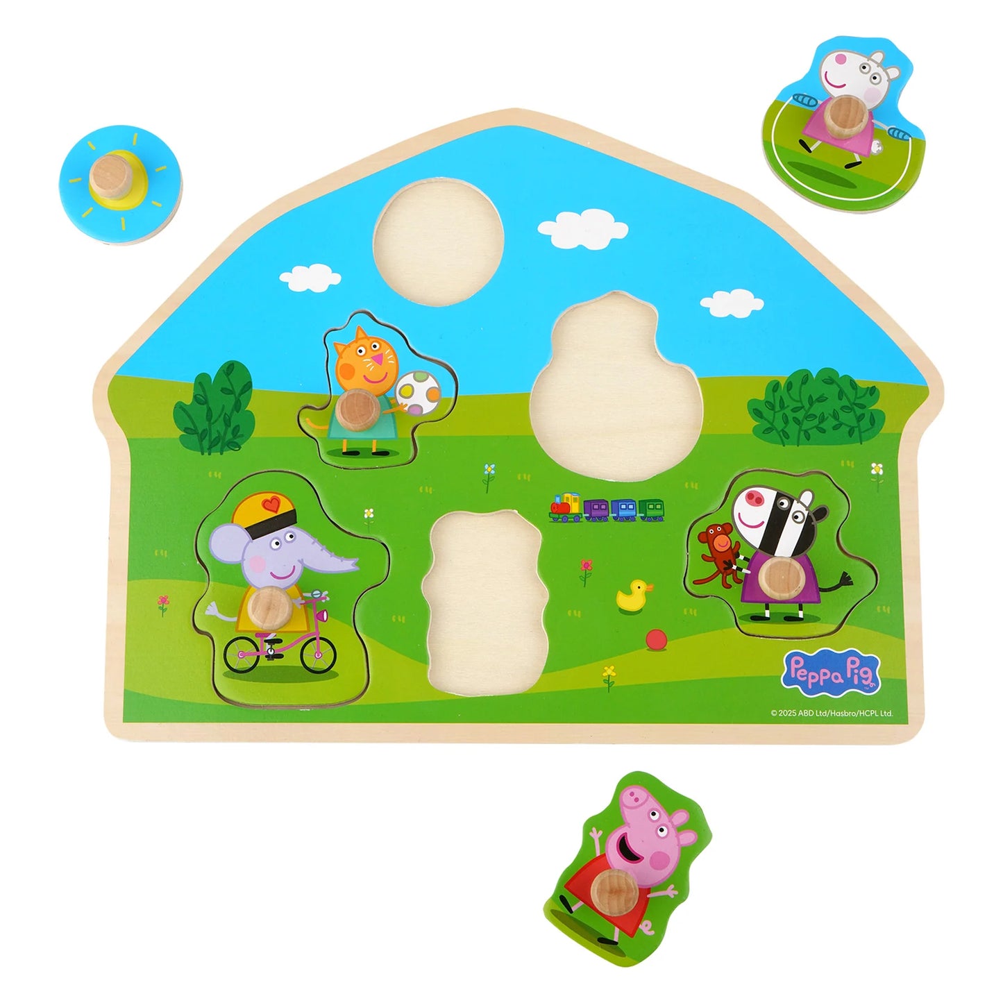 Houten puzzel - Peppa big