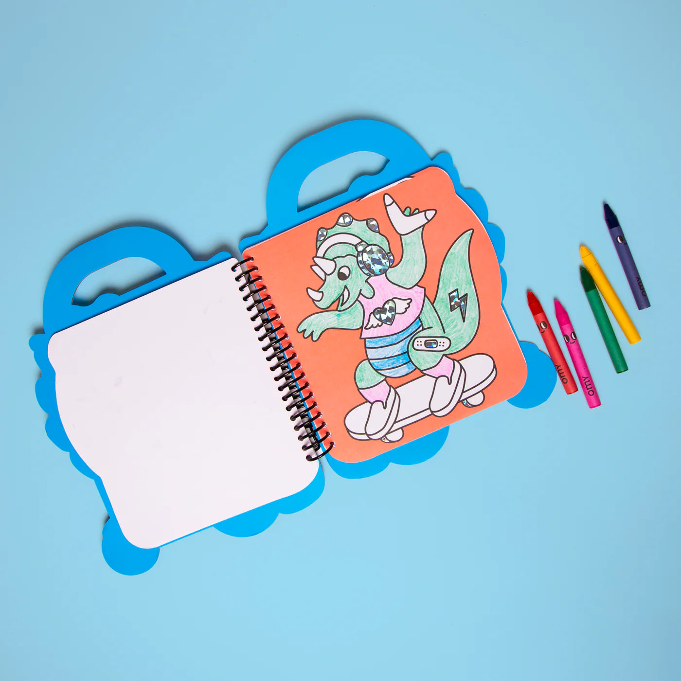 OMY Super Kleur & Sticker boek – Dino