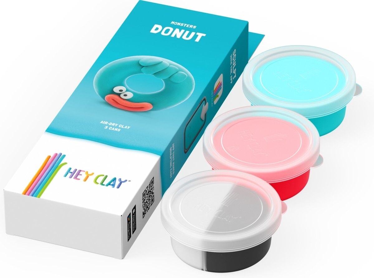 Klei hey clay – donuts (3 cans)
