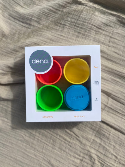 Stacking cups silicone - Dena neon