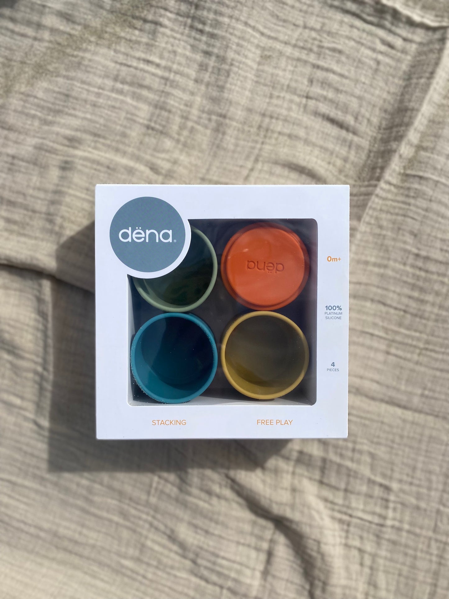 Stacking cups silicone - Dena nature