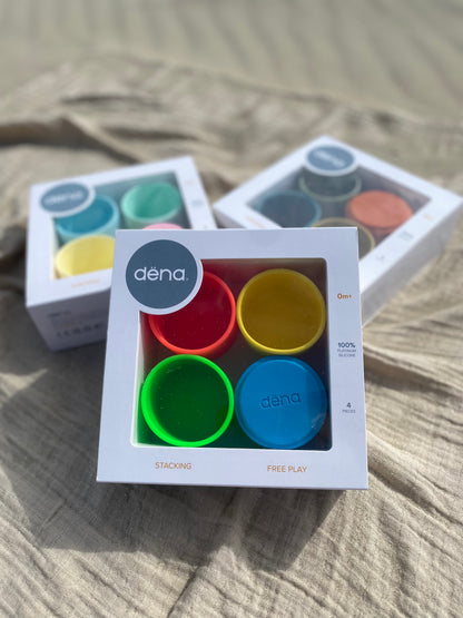 Stacking cups silicone - Dena neon
