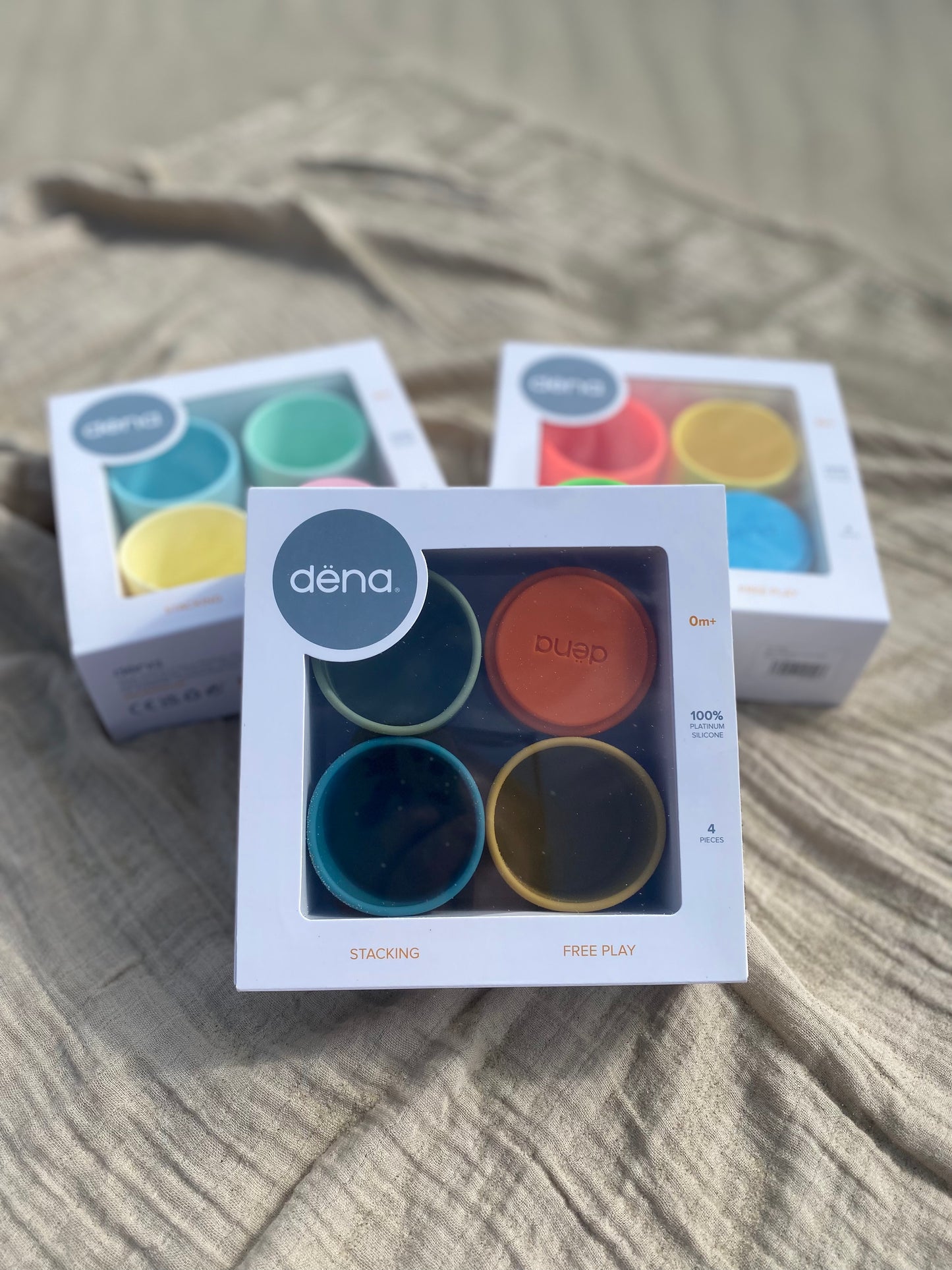 Stacking cups silicone - Dena nature