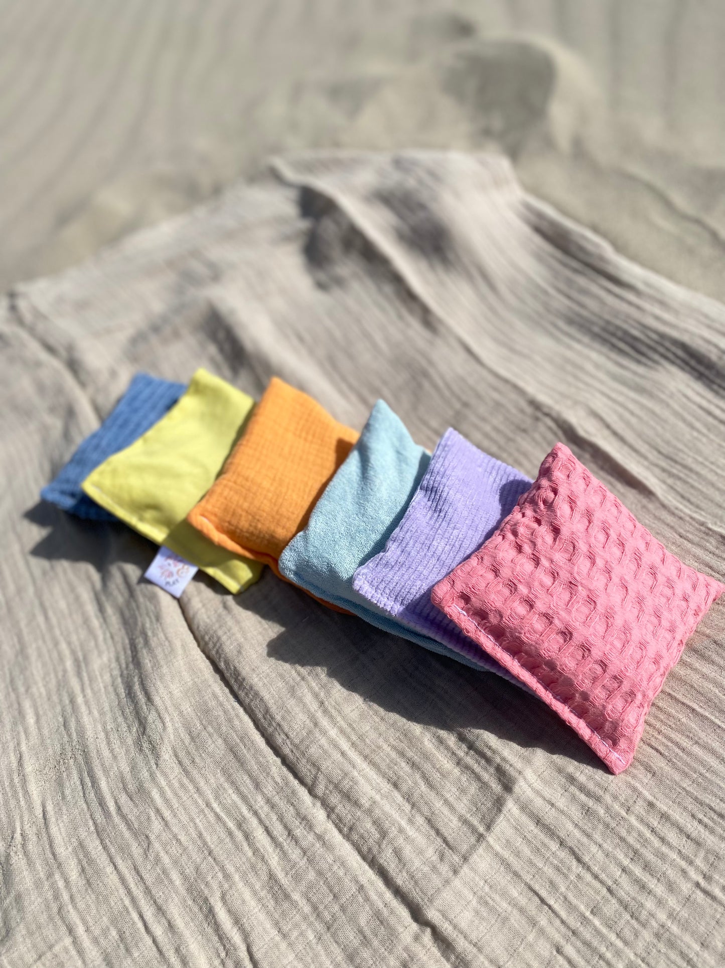 Pit and Play - Pittenzakjes set pastel ACTIE 6+1 GRATIS