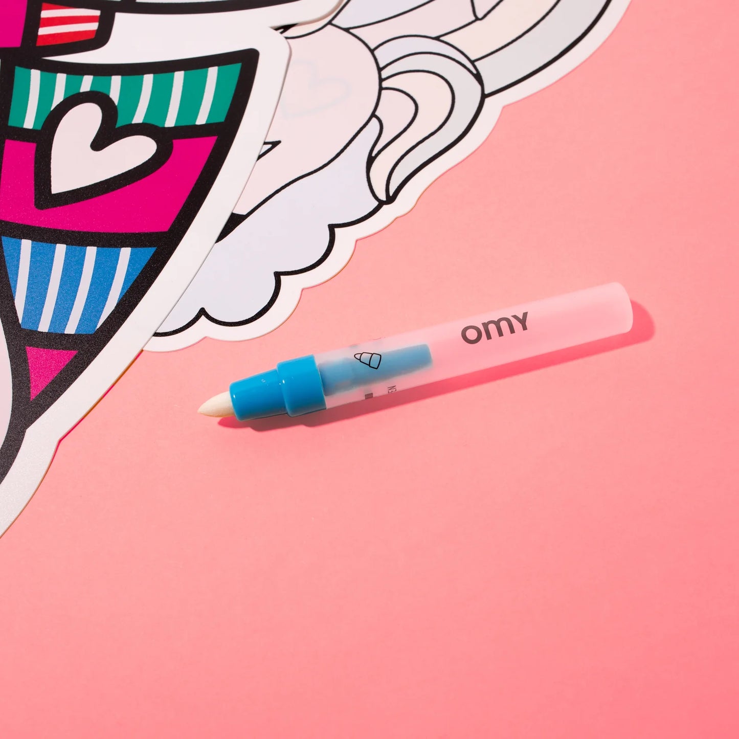 OMY Magische Water Placemats x 2 – Eenhoorns