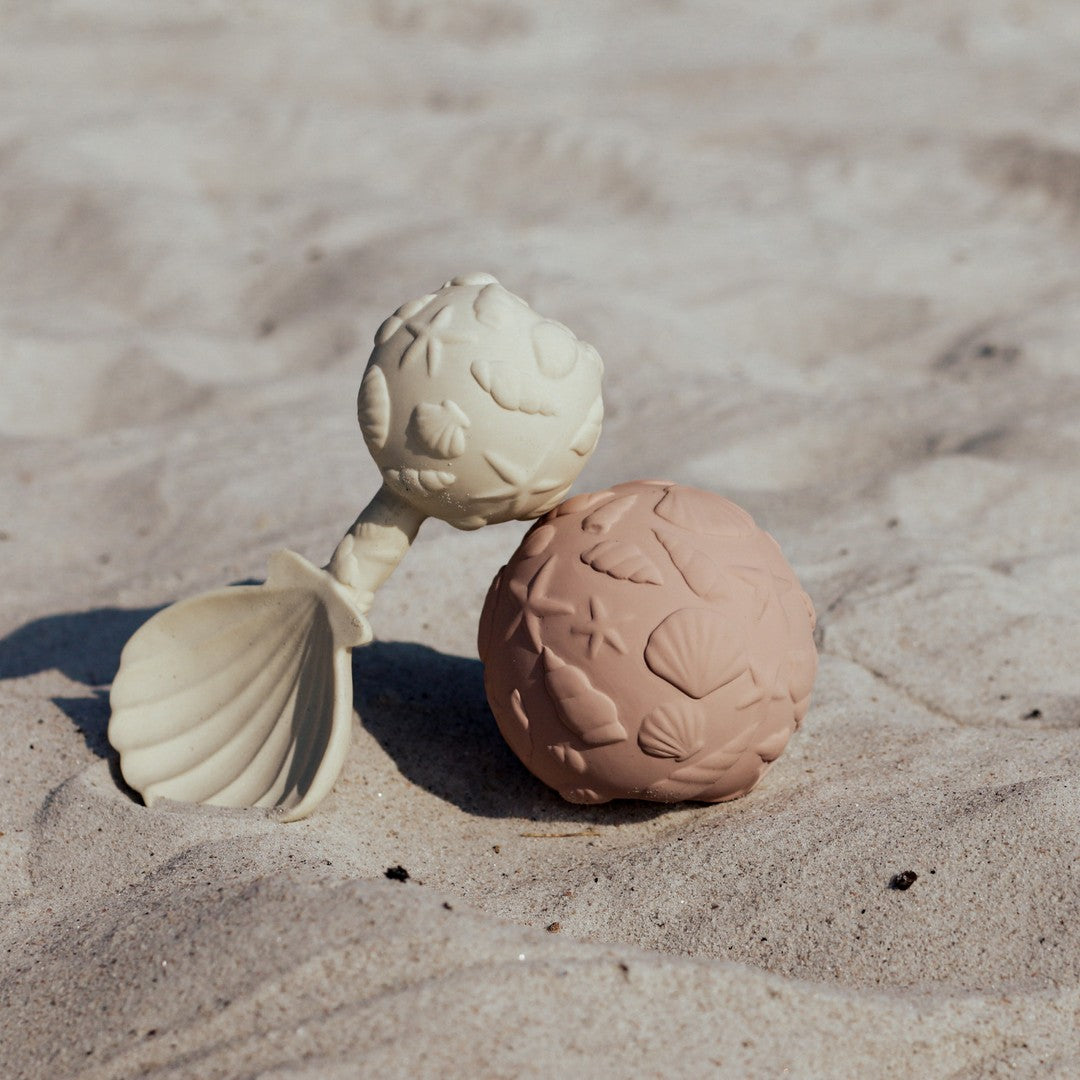 Natruba Rattle &amp; Teether – Sea Shell