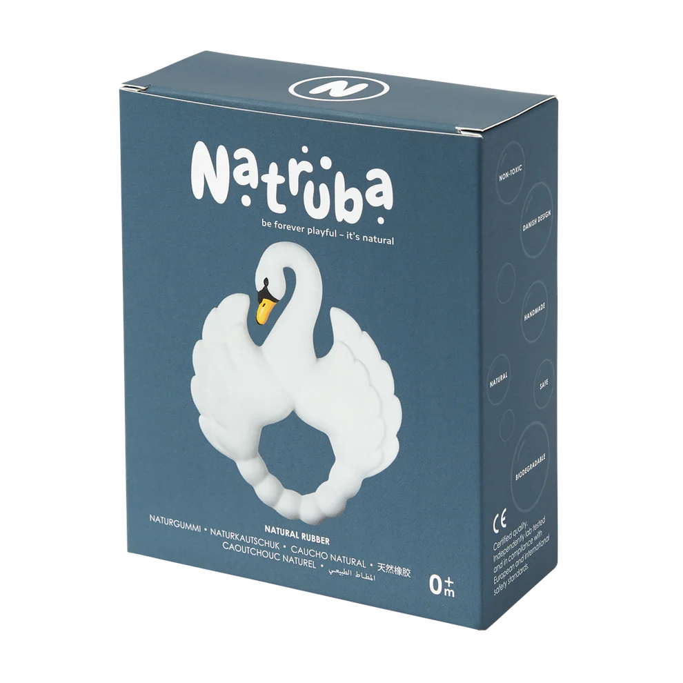 Natruba Teething Ring – Swan