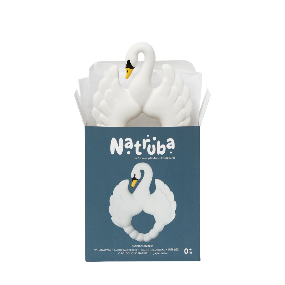 Natruba Teething Ring – Swan