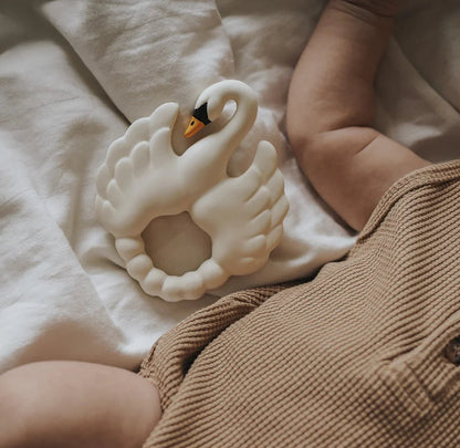Natruba Teething Ring – Swan