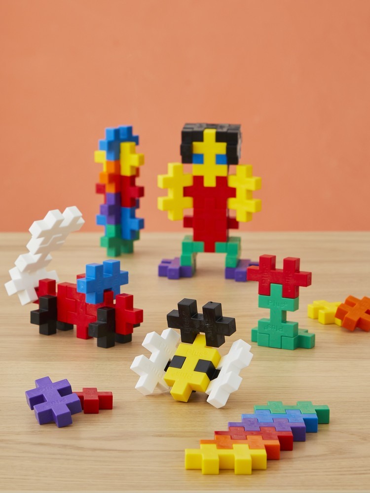 Plus-Plus BIG Basic Color Mix (100 pieces) 🌈