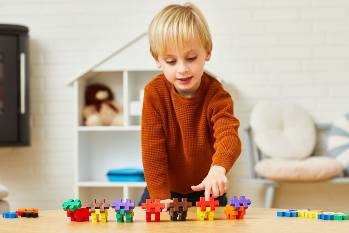 Plus-Plus BIG Basic Color Mix (100 pieces) 🌈