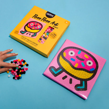 OMY Pom Pom Painting – Donut