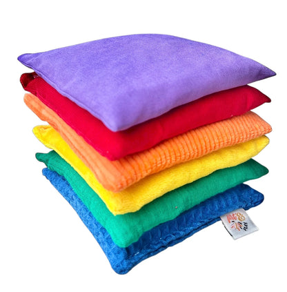 Pit and Play - Beanbag Set Rainbow PROMOTION 6+1 FREE