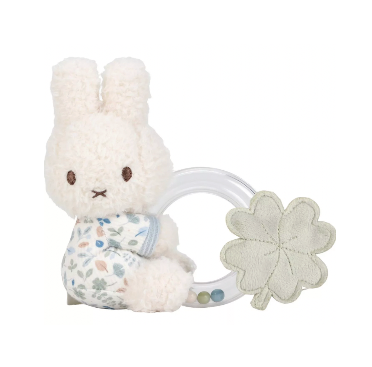 Nijntje x Little dutch - Ringrammelaar Lucky Leaves