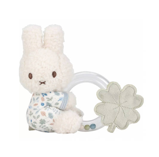 Nijntje x Little dutch - Ringrammelaar Lucky Leaves