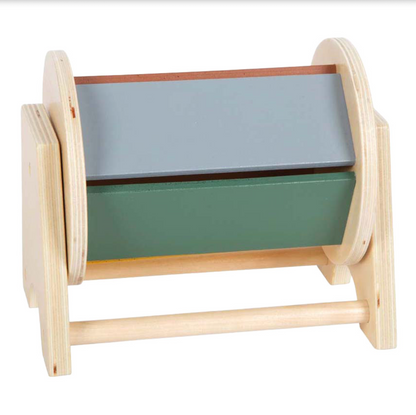 Houten Montessori-draaitrommel - Small foot (8m+)