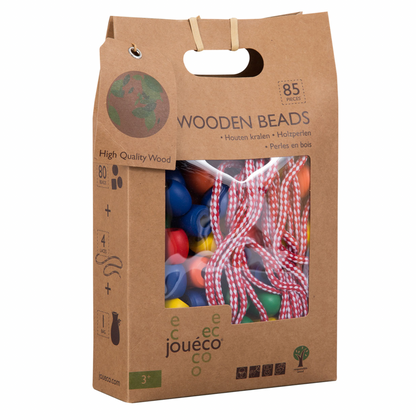 Houten Rijgkralen - Jouéco