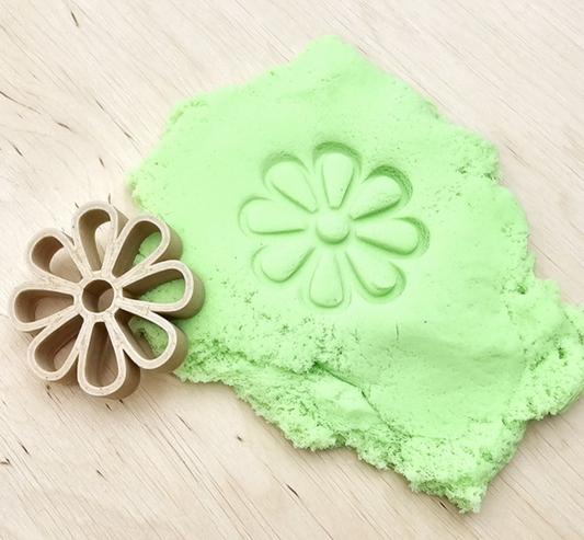 SensoryFun - Magic Sand - 1kg – Groen (ASBESTVRIJ GETEST!!)