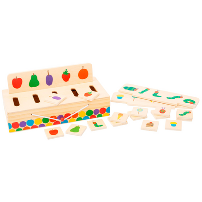 Houten sorteerbox - Rupsje Nooitgenoeg - Small Foot