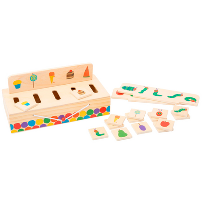 Houten sorteerbox - Rupsje Nooitgenoeg - Small Foot
