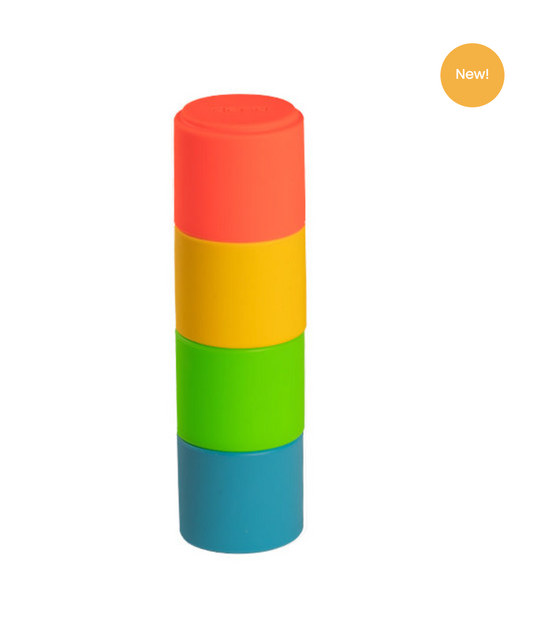 Stacking cups silicone - Dena neon