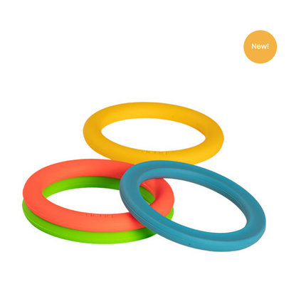 Dena - bijt/activiteiten ringen neon